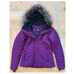 Obermeyer Tuscany Elite Insulated Ski Jacket (Women's) with Faux Fur  size 2 Reg